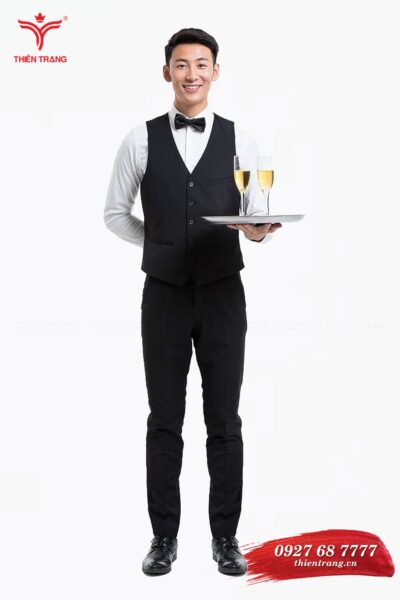 Đồng phục bartender khách sạn TTKSABTD2 màu đen
