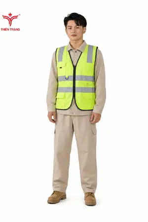 Alternative view of Đồng phục chăm sóc cây xanh TTKSACS11 màu nâu