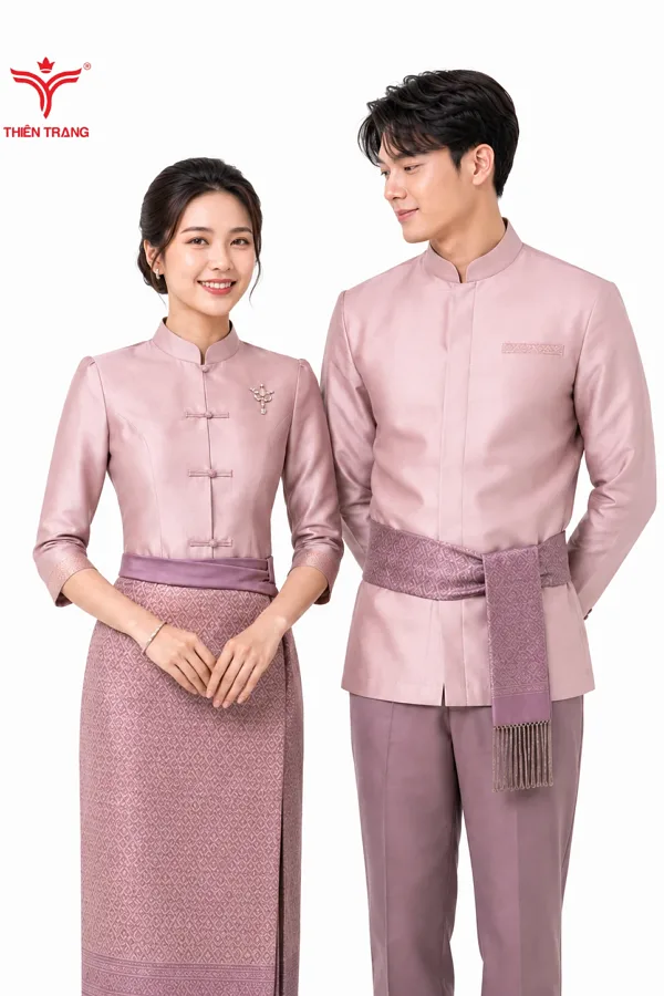 Đồng phục lễ tân nhà hàng Thái Lan