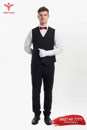 Đồng phục nhà hàng tiệc cưới TTNHANHTC2 màu đen