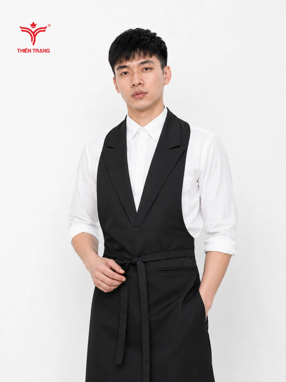 Tạp dề đồng phục bartender nhà hàng Cao cấp