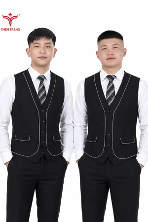 Đồng phục áo gile TTDNGAGLM2 màu đen
