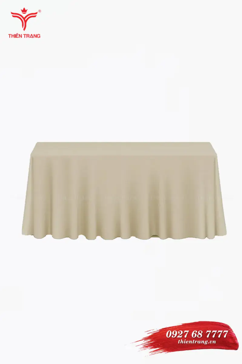 Khăn trải bàn ăn nhà hàng TTNHAKTB11 màu nâu