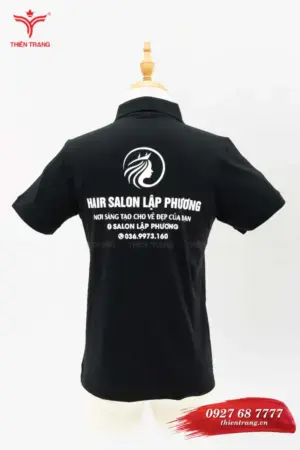 Alternative view of Áo thun salon TTHSLAT2 màu đen