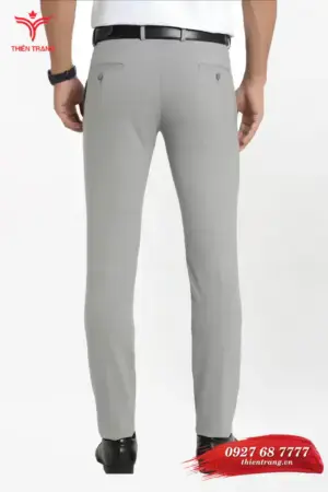 Sau quần tây đồng phục doanh nghiệp TTDNGQTM3 màu xám