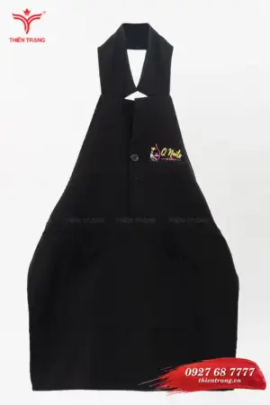 Tạp dề dài nail TTTNSTDD2 màu đen