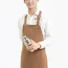 Trước đồng phục bartender nhà hàng TTNHABTD11 màu nâu