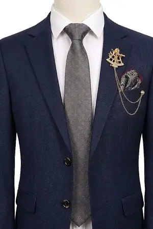 Alternative view of Cà vạt họa tiết chấm bi