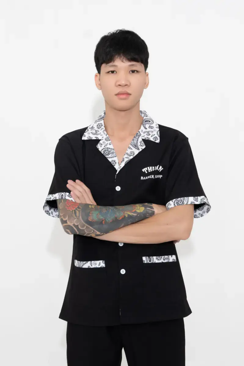 Mẫu đồng phục barber shop đẹp