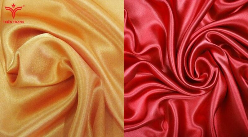 Vải phi bóng là vải may đồng phục spa dùng nhiều nhất