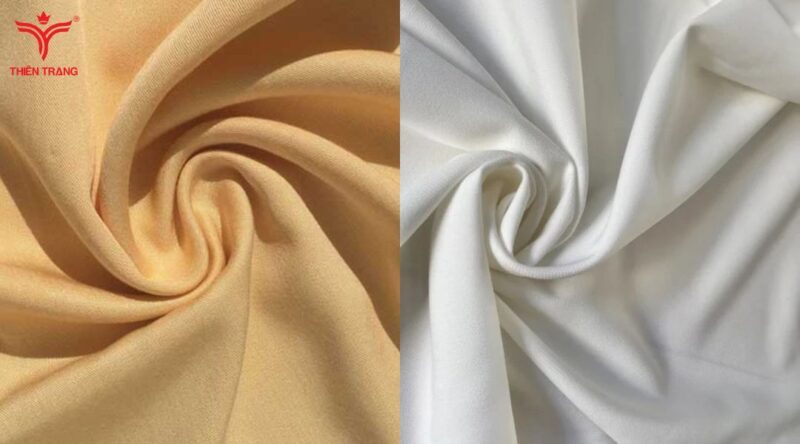 Vải tuyết mưa là vài may đồng phục spa được ưa chuộng nhất