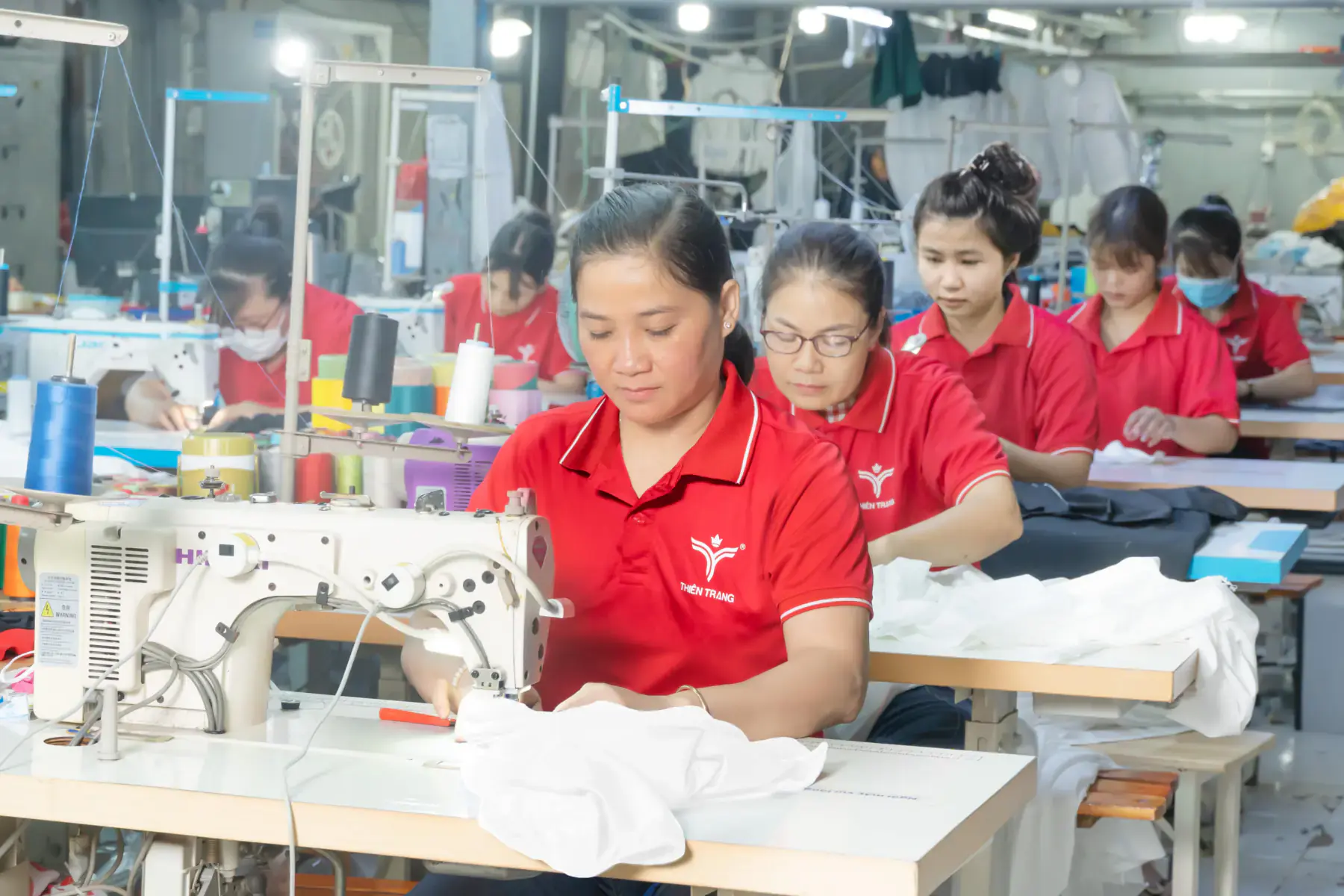 Xưởng may đồng phục có công nghệ hiện đại | Đồng Phục Thiên Trang