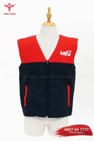 Áo khoác doanh nghiệp TTDNGAKM22 màu đen phối đỏ