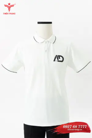 Áo thun salon TTHSLAT1 màu trắng