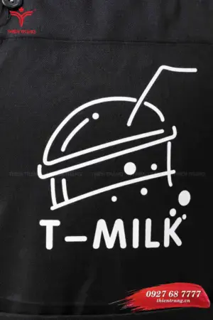 Alternative view of Tạp dề dài cafe TTCFETDD2 màu đen