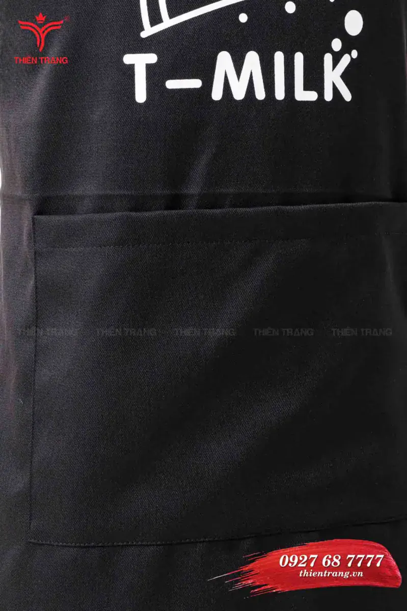 Tạp dề dài cafe TTCFETDD2 màu đen - Ảnh 3
