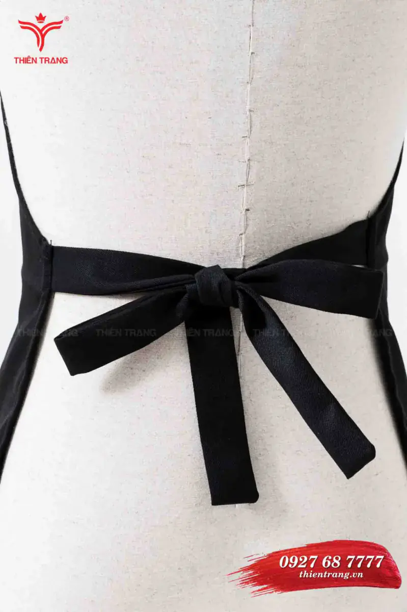 Tạp dề dài cafe TTCFETDD2 màu đen - Ảnh 4