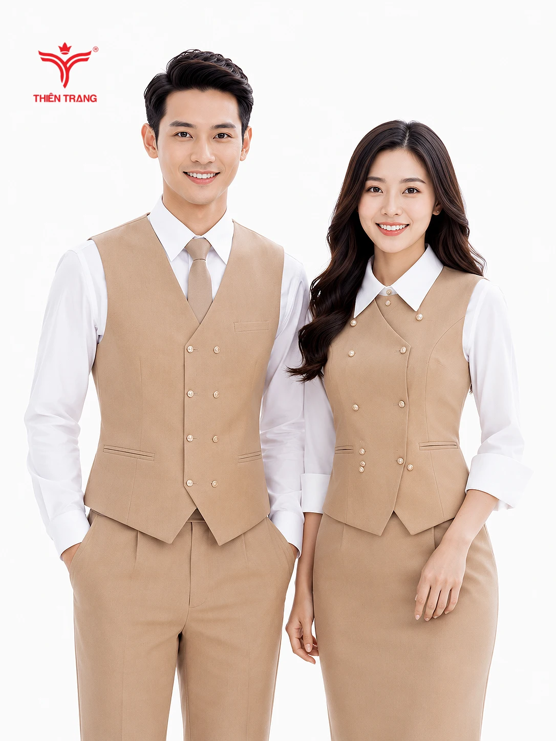 Đồng phục lễ tân khách sạn quốc tế