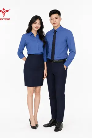Alternative view of Đồng phục lễ tân khách sạn TTKSALT8 màu hồng