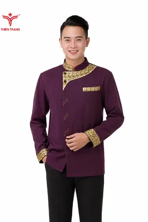 Đồng phục Bell khách sạn TTKSABLL11 màu nâu