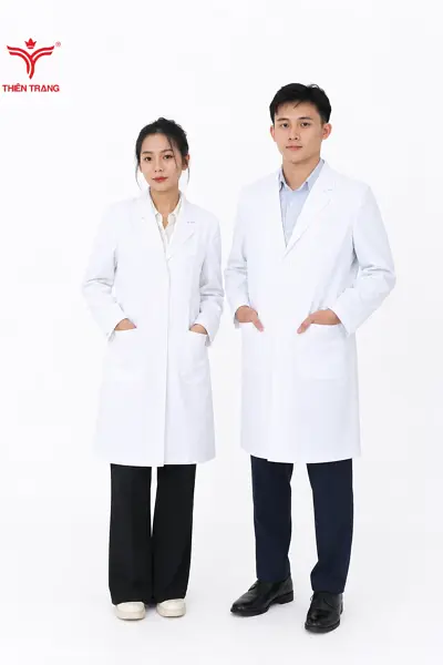 Đồng phục áo blouse trắng cao cấp