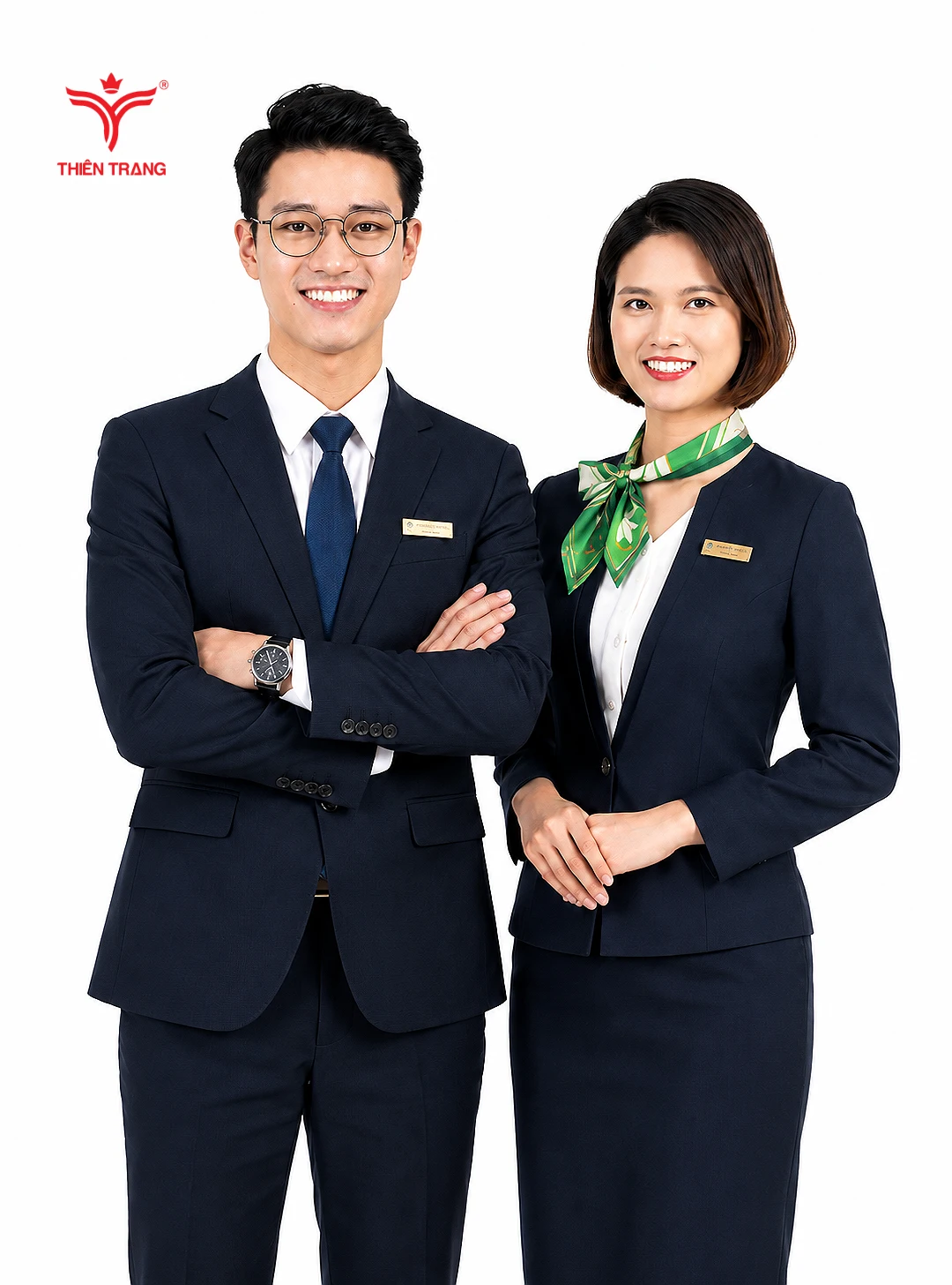 Đồng phục lễ tân khách sạn nghỉ dưỡng