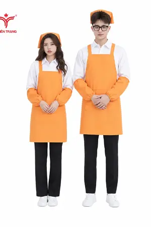 Đồng phục bếp khách sạn TTKSADBKS2 màu đen