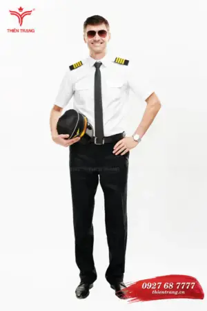 Đồng phục bảo vệ khách sạn TTKSABV1 màu trắng