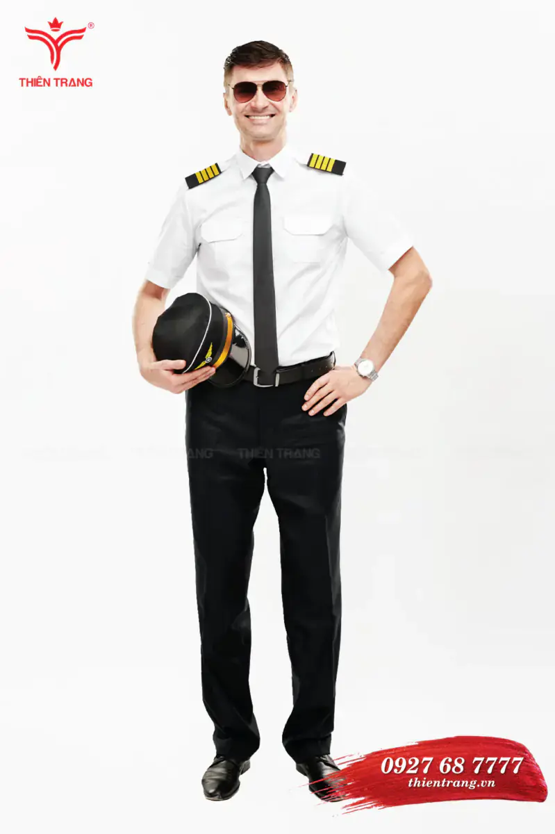 Đồng phục bảo vệ khách sạn TTKSABV1 màu trắng