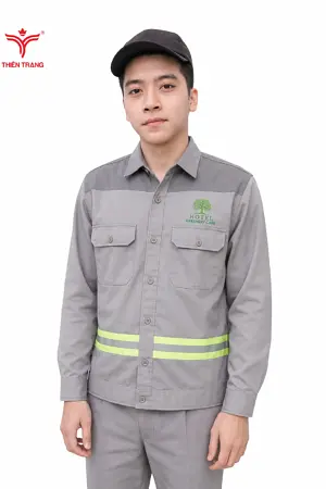 Đồng phục chăm sóc cây xanh TTKSACS53 màu xanh dương nhạt