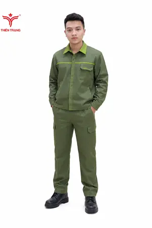 Alternative view of Đồng phục chăm sóc cây xanh TTKSACS6 màu xanh lá cây