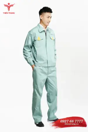 Đồng phục chăm sóc cây xanh TTKSACS53 màu xanh dương nhạt