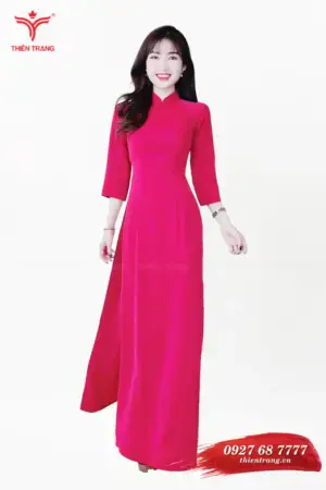 Đồng phục lễ tân khách sạn TTKSALT8 màu hồng