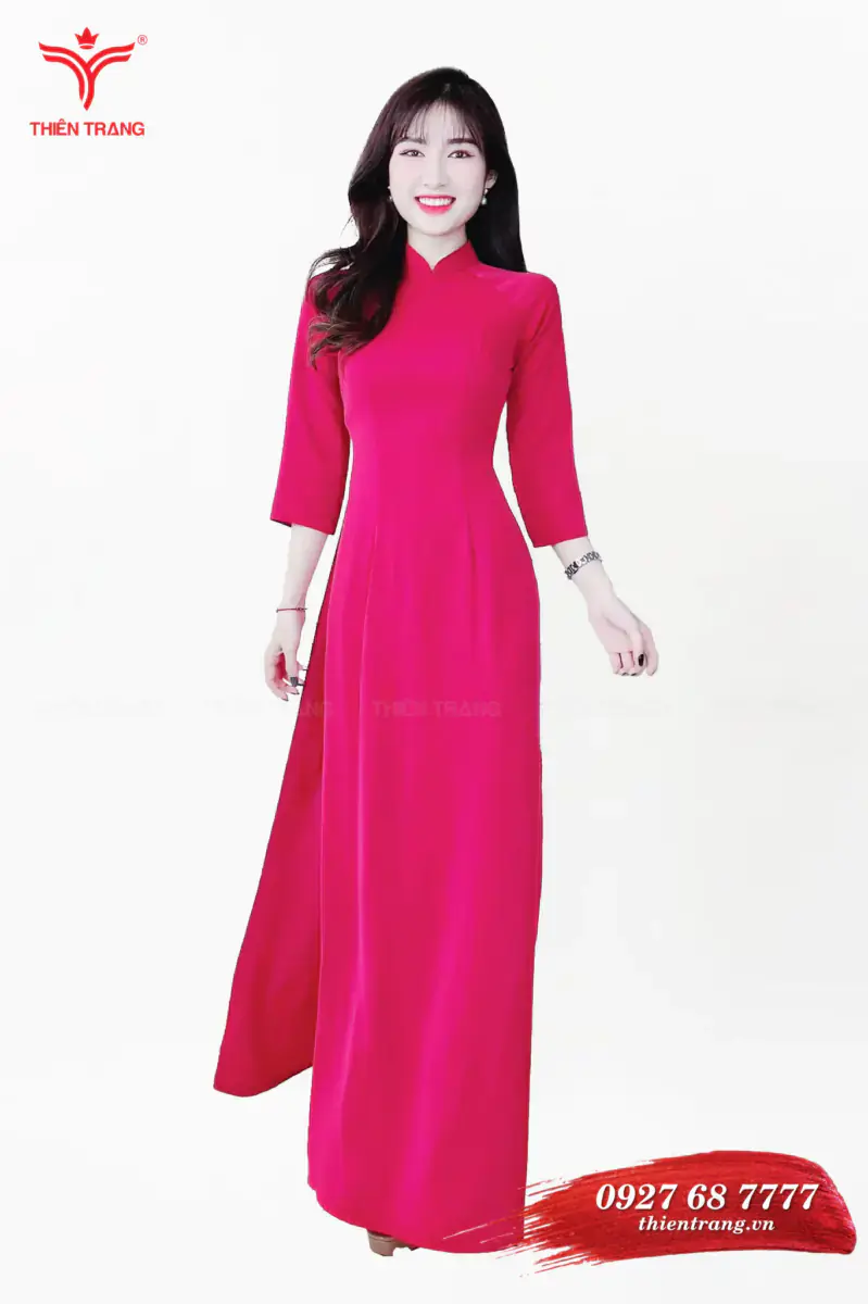 Đồng phục lễ tân khách sạn TTKSALT8 màu hồng