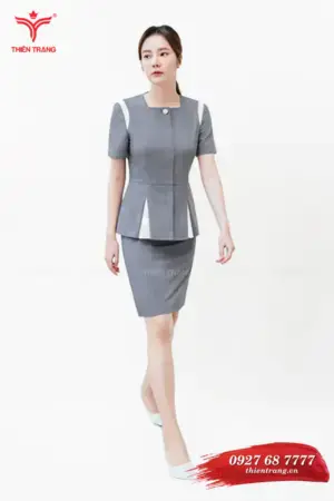 Đồng phục quản lý khách sạn TTKSAQLWM3 màu xám