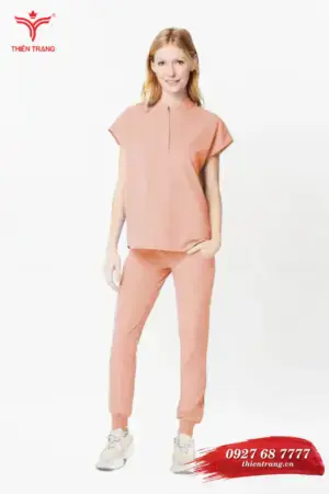 Đồng phục wellness khách sạn TTKSAWNWM8 màu hồng