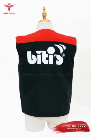 Alternative view of Áo khoác doanh nghiệp TTDNGAKM22 màu đen phối đỏ