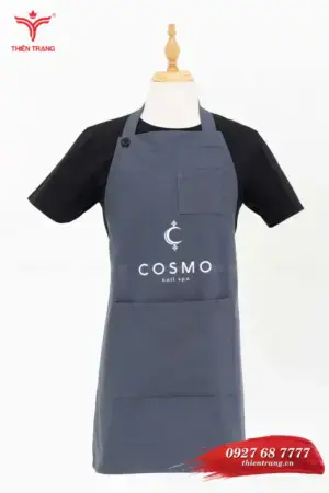 Tạp dề dài nail TTTNSTDD3 màu xám