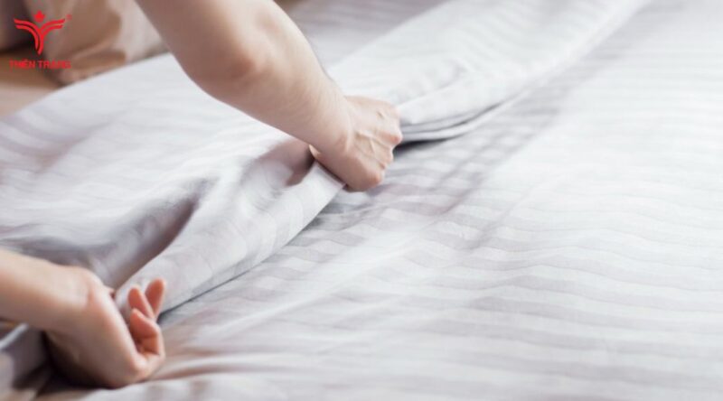 Cách vệ sinh ga giường spa