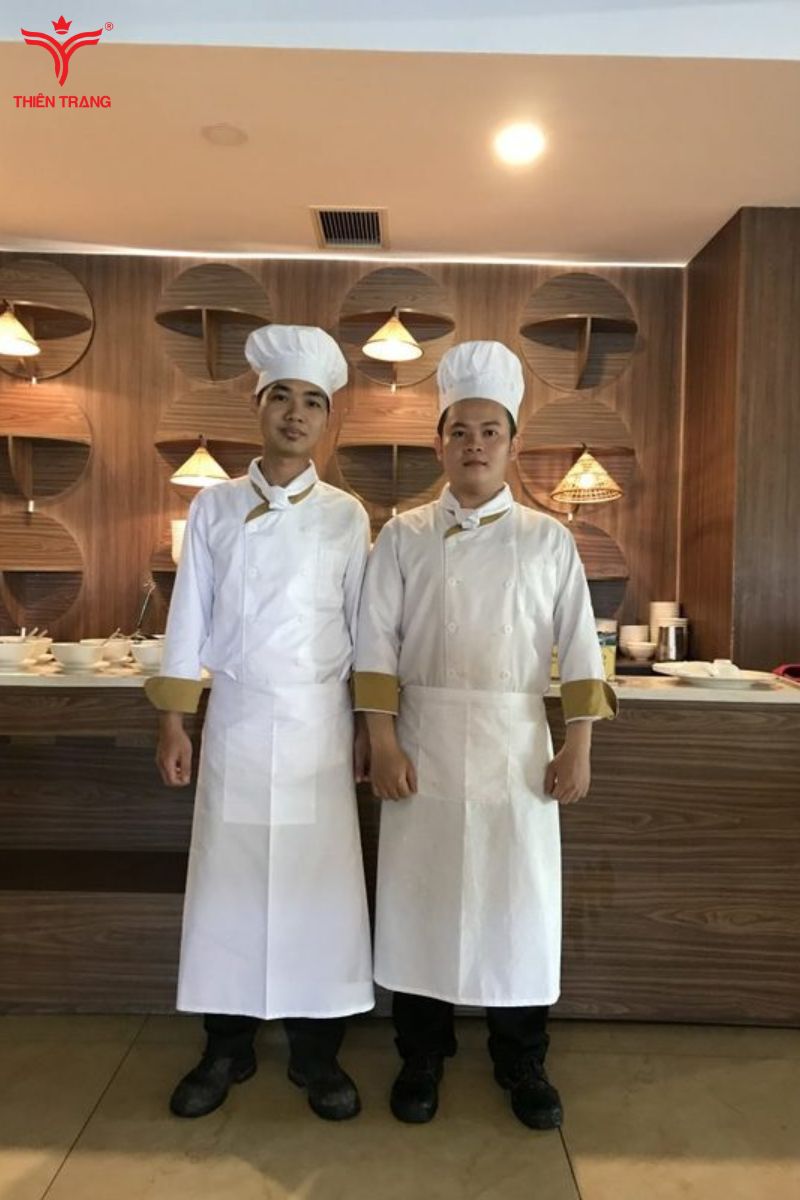 Đồng phục hotel Mường Thanh của bếp
