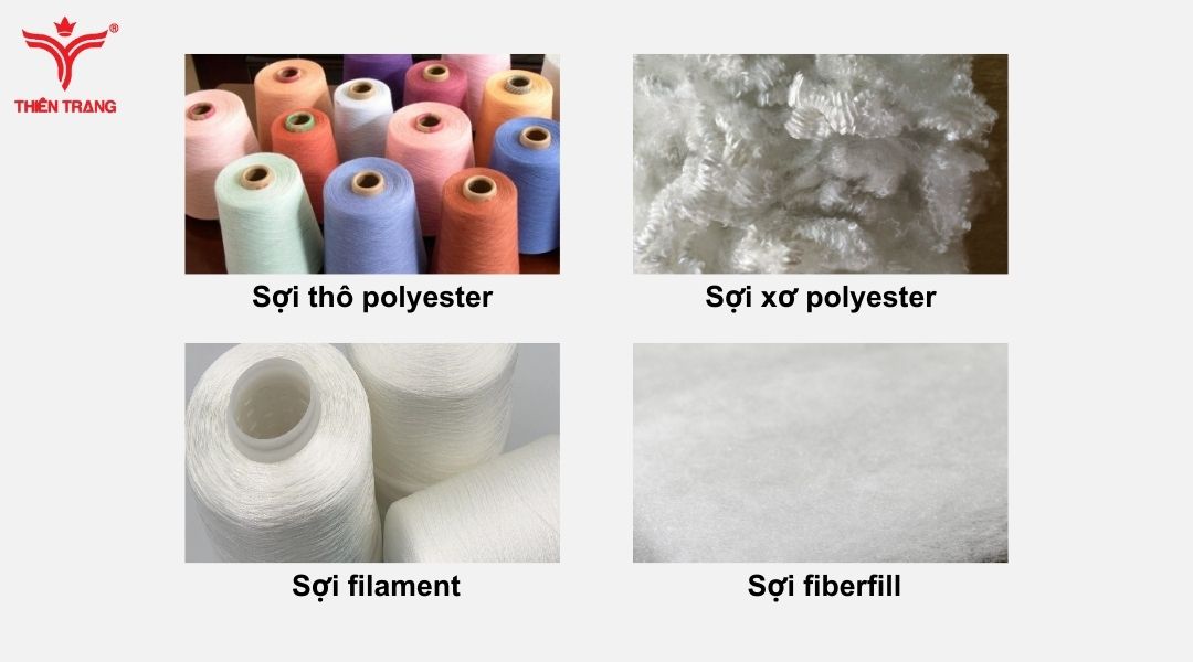 Gợi ý các loại sợi cấu tạo nên vải polyester thường thấy nhất