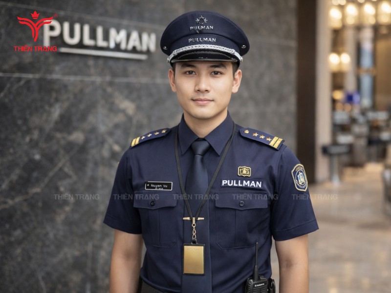 Trang phục nhân viên bảo vệ Pullman.