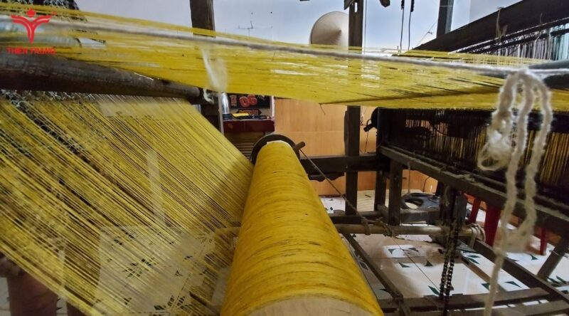 Quy trình dệt của vải đũi