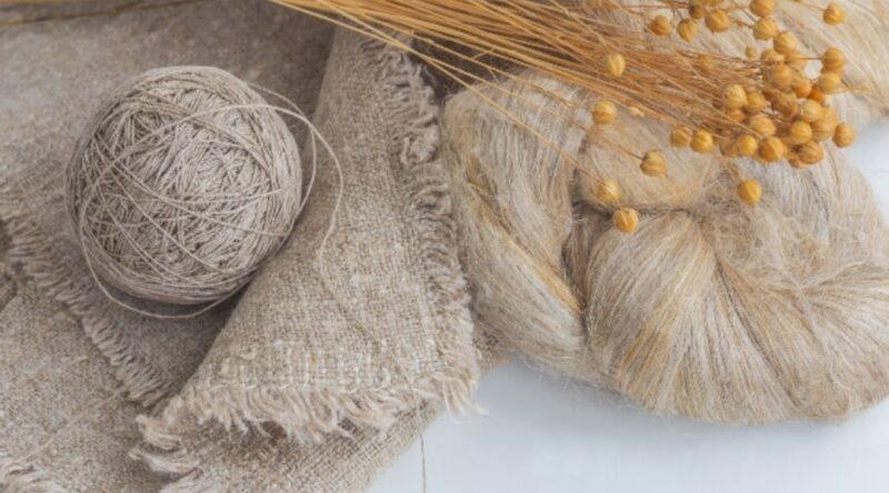 Sợi vải linen có tính chất mềm mại và an toàn trên da