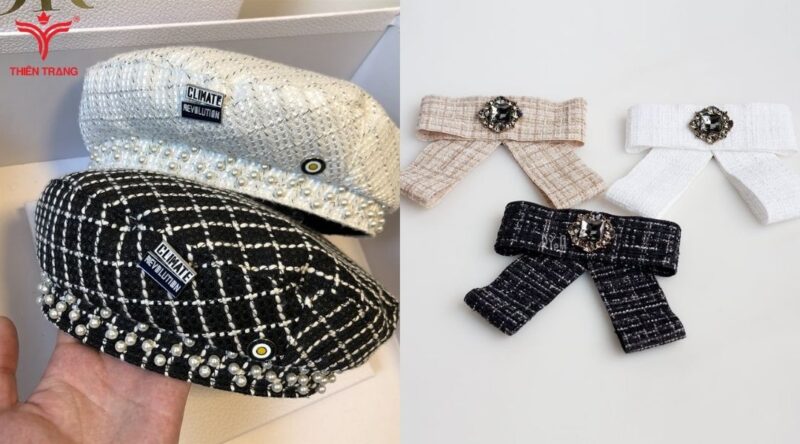 Tạo điểm nhấn với phụ kiện từ vải tuytsi