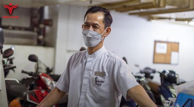 Thiết kế đồng phục khách sạn Sheraton cho bảo vệ được lựa chọn nhiều nhất