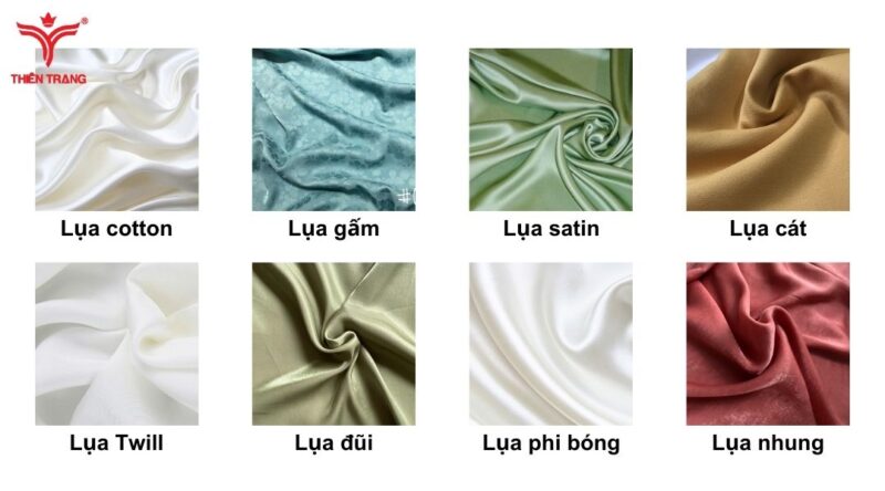 Tổng hợp các loại vải lụa được ưa chuộng nhất