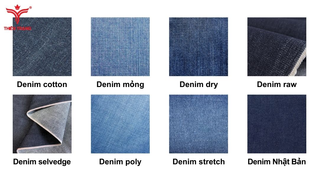Các loại vải denim chất lượng tốt nhất