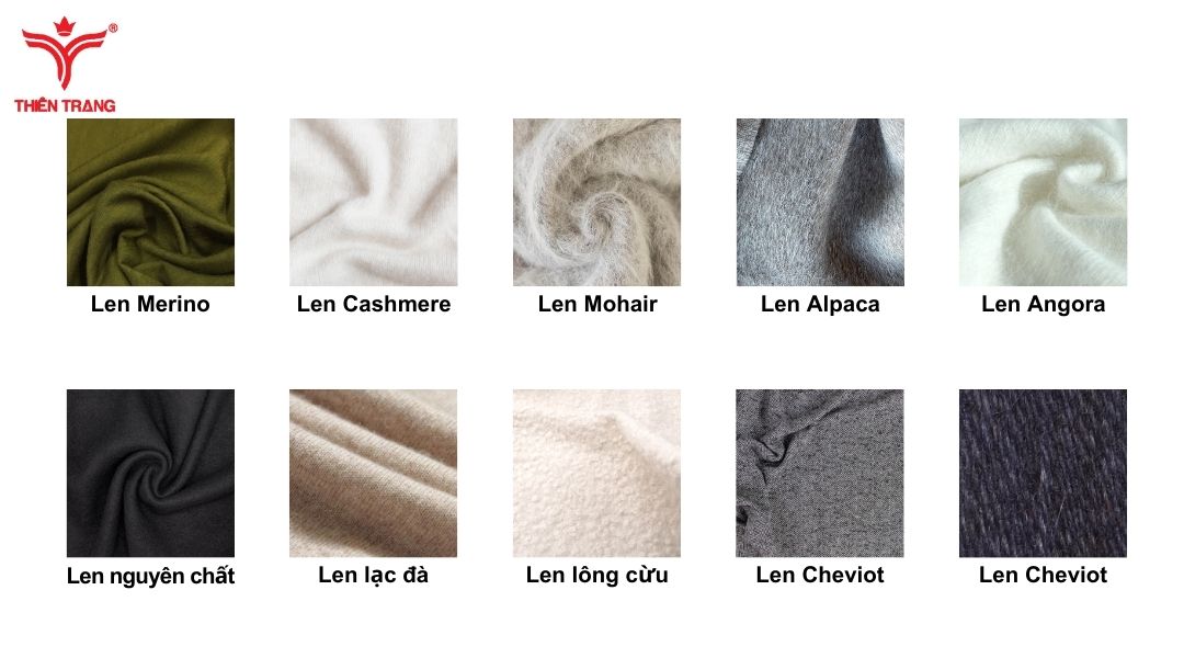 Gợi ý các loại vải len được sử dụng nhiều nhất