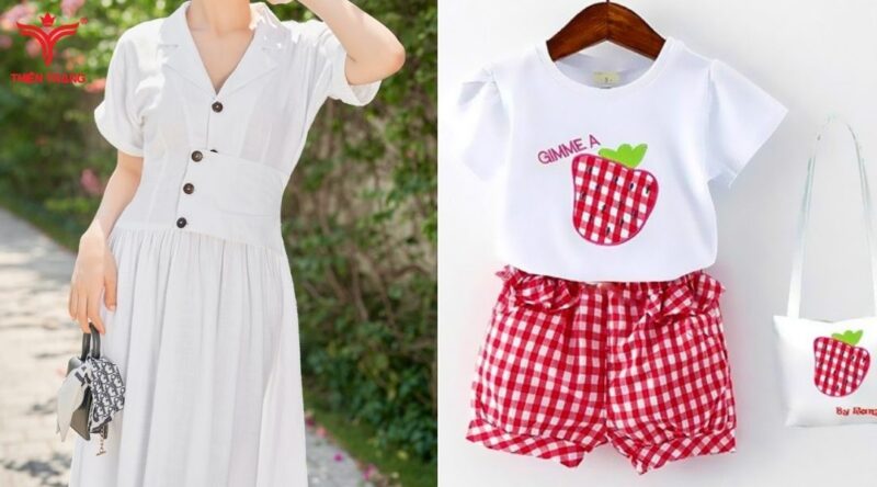 Vải bamboo được ứng dụng nhiều trong việc may trang phục cho trẻ em